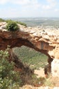 Keshet Cave, North of Israel Royalty Free Stock Photo