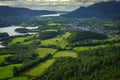 Keswick and Derwentwater from Walla Crag