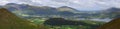 Keswick Panoramic 1 Royalty Free Stock Photo