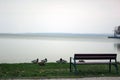 Keszthely. Hungary. Ducks and lake