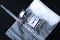 Ketamine in a vial, narcotics are dangerous to health