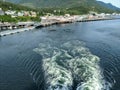 Ketchikan alaska downtown of a northern USA town