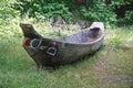 Ketchikan, Alaska: Replica of a Tlingit canoe at Potlatch Totem Park