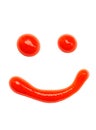 Ketchup smile emoticon