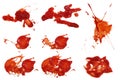Ketchup Stain 4 Royalty Free Stock Photo