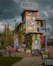 Ketelhuis in Eindhoven Netherlands is part of the industrial heritage site at Strijp-S