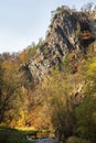 ketkovak or Levnov and oslava river in autumn Royalty Free Stock Photo