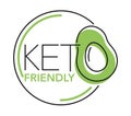 Keto Friendly - Labeling for dieting nutrition