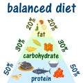 Ketogenic diet food pyramid infographic for healthy eating diagram, low carbs, high healthy fat, long term effect, protein and FAT