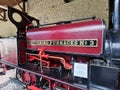 Kettering furnaces steam engine at Penrhyn castle steam museum Bangor Gwynedd wales