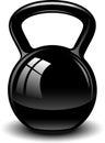 Kettle bell Royalty Free Stock Photo