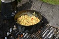 Kettle of breakfast hash