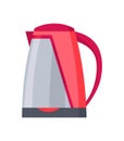 Kettle decorative kitchen tool icon. Electric teapot isolated cartoon illustration. Element for advertising of household Royalty Free Stock Photo