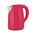 Kettle electric in on white background Royalty Free Stock Photo