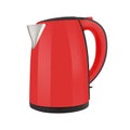 Kettle electric in on white background Royalty Free Stock Photo