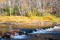Kettle River at Quarry Rapids Robinson State Park in Minnesota Royalty Free Stock Photo