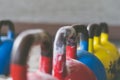 Kettlebell Bells in colors Royalty Free Stock Photo