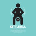 Kettlebell Fitness Exercising Sign