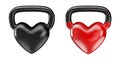 Kettlebell hearts