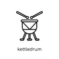 Kettledrum icon from collection.