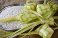 Ketupat casings Royalty Free Stock Photo