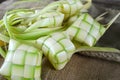 Ketupat casings Royalty Free Stock Photo