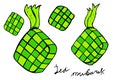 Ketupat, indonesia traditional food