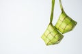 Ketupat lebaran is a typical Indonesian food during the festive season of Ketupat, Eid al-Fitr