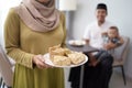 Ketupat or ricecake for eid mubarak Royalty Free Stock Photo