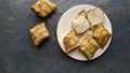 Ketupat, special dish served at Eid al Fitr celebration in Indonesia