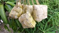 Ketupat which has been boiled