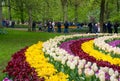 The Keukenhof flower garden near Lisse.