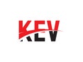 KEV Letter Initial Logo Design Vector Illustration