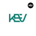 KEV Logo Letter Monogram Design