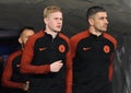 Kevin de Bruyne and Aleksandar Kolarov