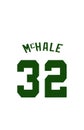 Kevin McHale, Boston Celtics Jersey Back