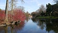 Lake at Kew Botanical Gardens in Greater London Uk Royalty Free Stock Photo