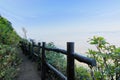 Kew Mae Pan nature trail at Doi Inthanon natuonal park , Chaingmai , Thailand Royalty Free Stock Photo