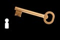 Key. Royalty Free Stock Photo