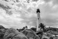 Key Biscayne Lighthouse, Miami Royalty Free Stock Photo