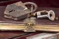 Key on book Royalty Free Stock Photo