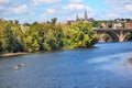 Key Bridge Georgetown University Washington DC Royalty Free Stock Photo