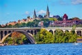 Key Bridge Georgetown University Washington DC Royalty Free Stock Photo