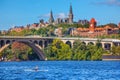 Key Bridge Georgetown University Washington DC Potomac River Royalty Free Stock Photo