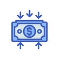 Key Cash Dividends Icon Royalty Free Stock Photo