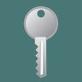 Key, door, icon, illustration