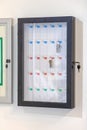 Key Glass Door Cabinet Royalty Free Stock Photo