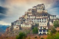 Key Gompa - tibetan buddhist monastery in Spiti Royalty Free Stock Photo