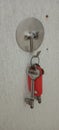 key hanger wall Royalty Free Stock Photo