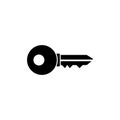 Key icon design template vector isolated illustration Royalty Free Stock Photo
